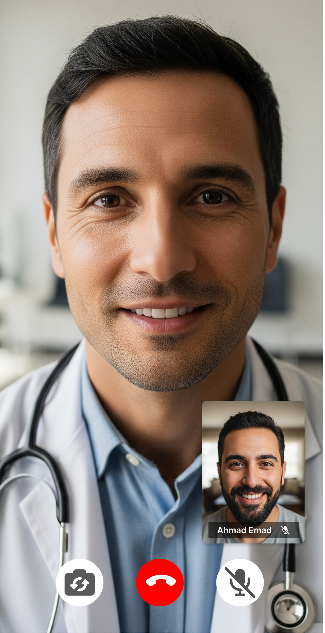 Seha Plus app home screen